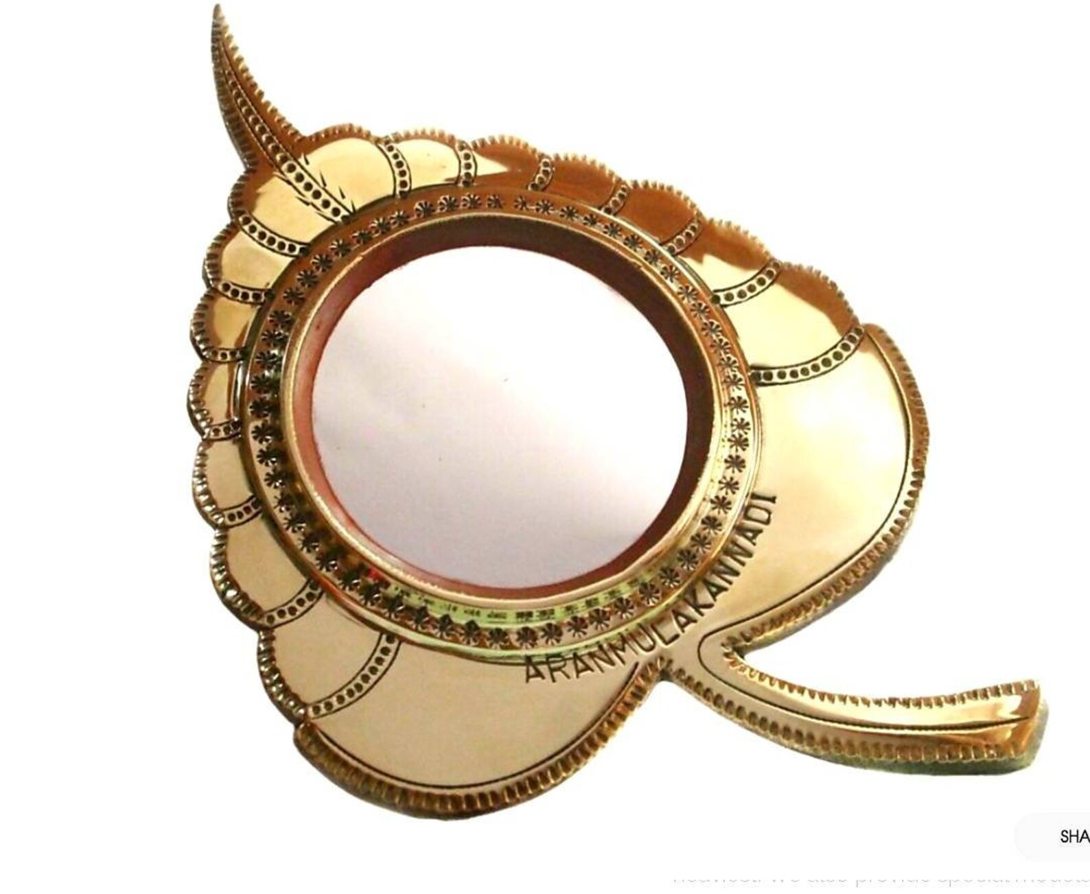 Rare Aranmula Kannadi Metal Mirror /Original Kerala handmade Etsy