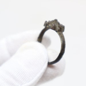 Byzantine Bronze Crown Ring | Ca. 1200-1400 AD