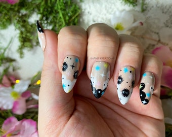 Anime Nails Etsy