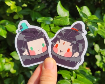 SVSSS / Scum Villian's Self Saving System MXTX Chibi BingQiu Stickers