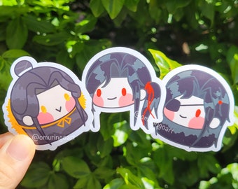 TGCF / HOB / Heaven Official's Blessing MXTX Chibi HuaLian Stickers