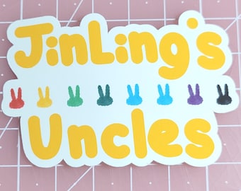 MDZS / The Untamed / Mo Dao Zu Shi MXTX Jin Ling's Uncles Sticker