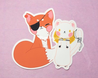 Danmei Animal Stickers 2024
