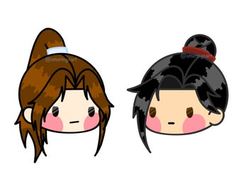 TGCF / HOB / Heaven Official's Blessing MXTX Chibi FengQing Stickers
