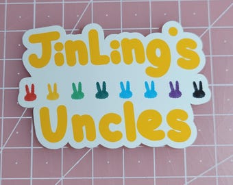 MDZS / The Untamed / Mo Dao Zu Shi MXTX Jin Ling's Uncles Sticker
