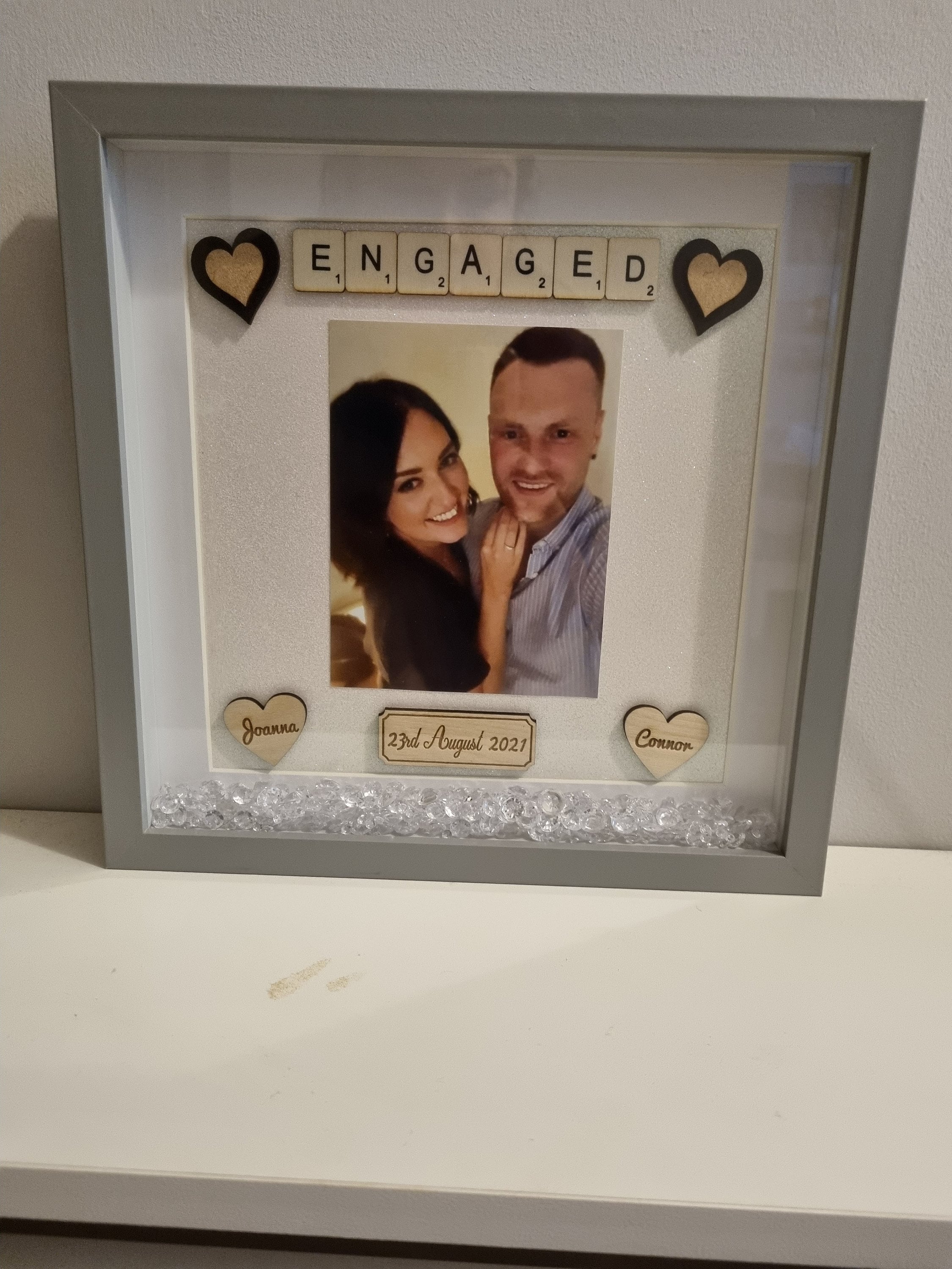 Personalised Engagement Frame Etsy