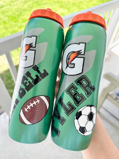 PERSONALIZED 32oz Squeeze Water Bottle