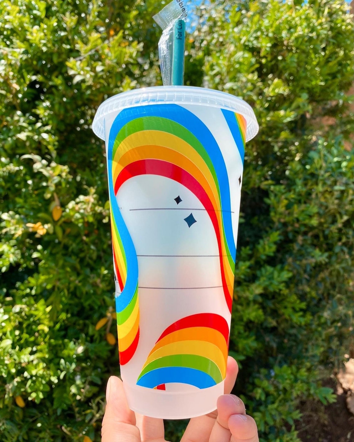 Pride Starbucks Cold Cup 24oz Venti Love is Love Cup Love Etsy