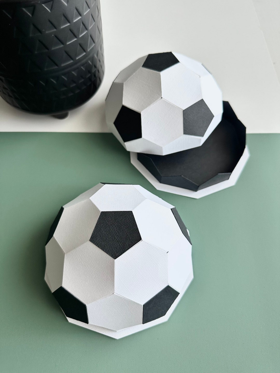 Soccer Soccer Gift Box Soccer Party Favors Etsy