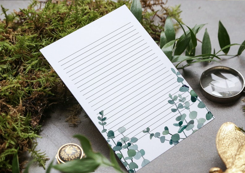 Printable Stationery Stationery Letter Paper Digital Etsy