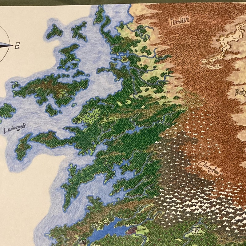 Fantasy Maps - Etsy