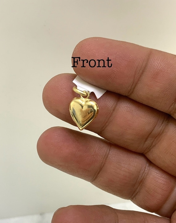 【14K】(14金) stylish heart pendant ハートペンダント☆関税込 ロケットペンダント ペンダント トップ 14金ハート型[大