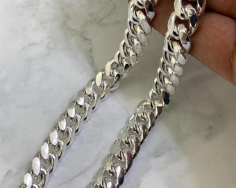 【CERNUCCI】925 STERLING シルバー キューバ ネックレス CERNUCCI】925 STERLING シルバー キューバ ネックレスΩ