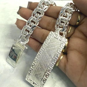 Silver 925 Vintage Italian Bracelet - Etsy