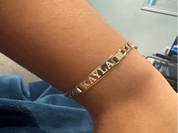10K Solid Yellow and White Gold Diamond Cut Cuban Curb Link