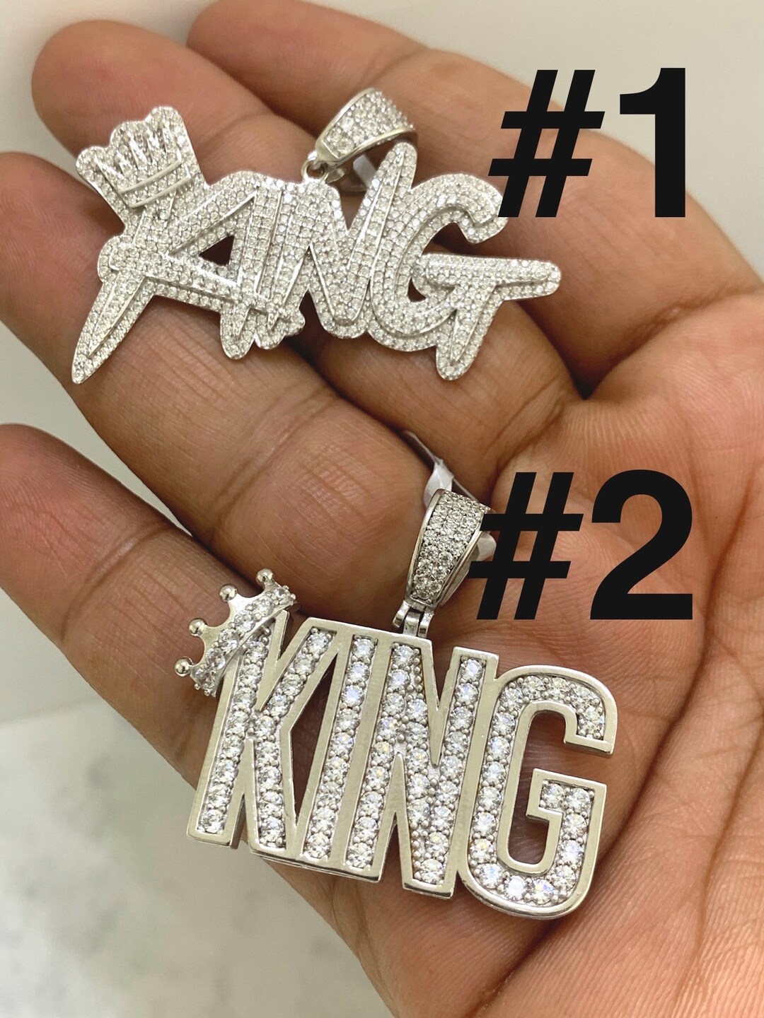 Ciondolo Ciondolo Ciondolo Ghiaccio Hip Hop Boondocks Maschera - Foto 7