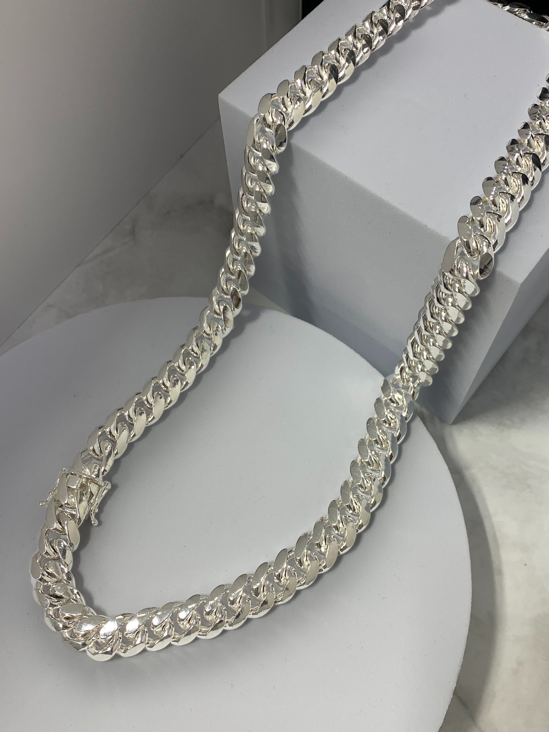 Mens Chain Buy 925 Sterling Silver Curb Chain Necklace, Solid Curb