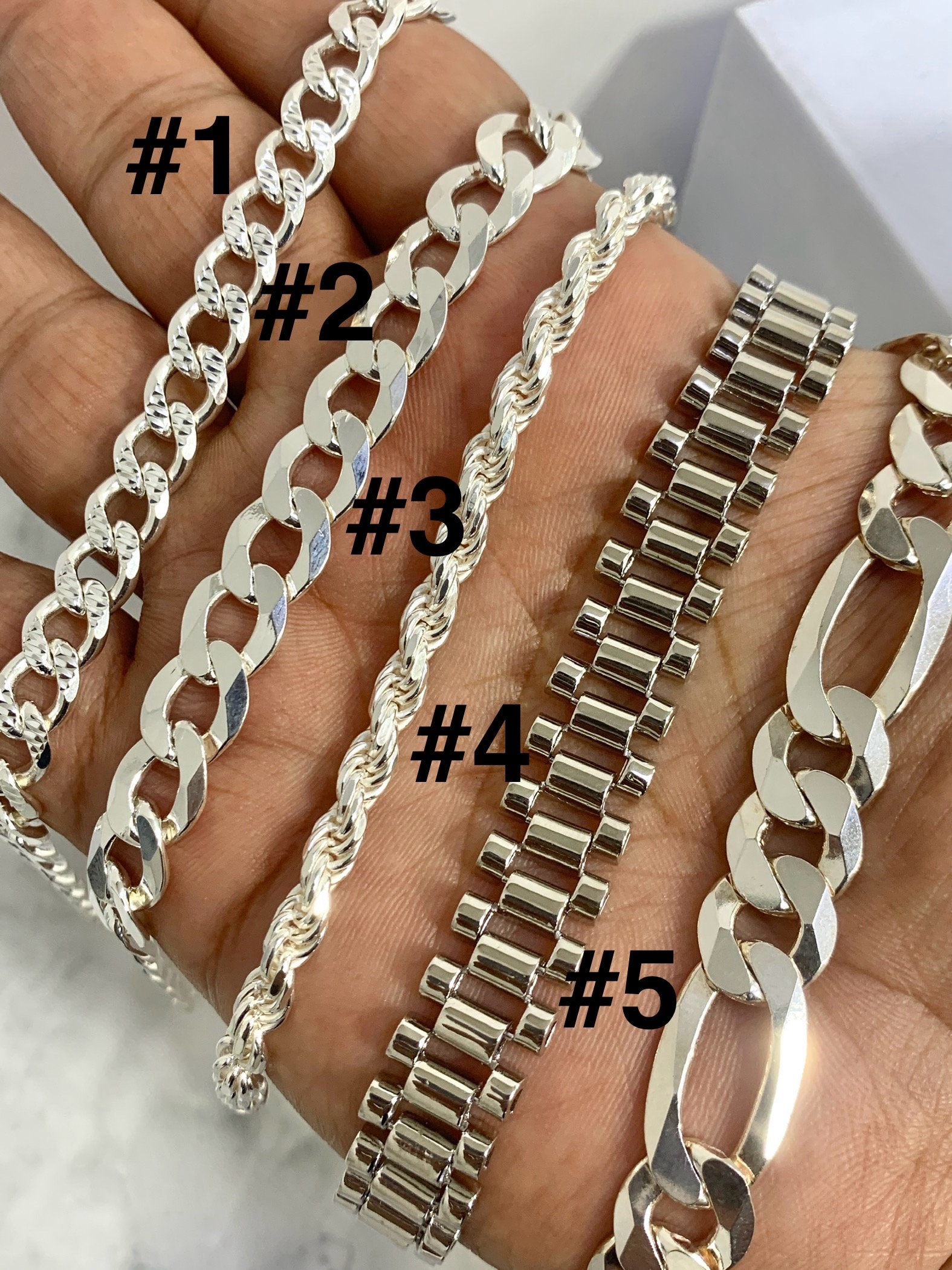 Bracelet En Argent 925 - Modèle STEARBRA-080525-C10, 4,60g - Occasion