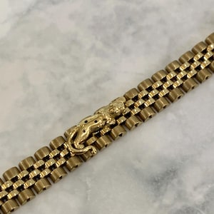 Men&#39;s Solid Real Yellow Gold 10k Hip Hop Mens Fancy Bracelet Heavy 10 Karat Gold 10mm Fathers Day Mens Jewelry Gift 8.5 Inches