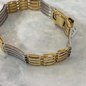 Men&#39;s Solid Real Yellow Gold 14k Hip Hop Mens Fancy Links Bracelet Heavy 14 Karat Gold 11mm Fathers Day Mens Jewelry Gift 8.5 Inches
