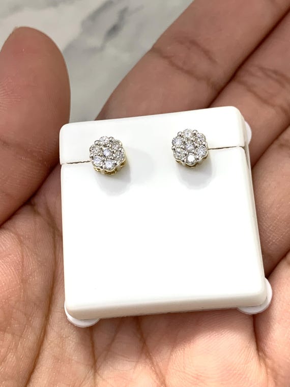 ZAKOL Moda Corona Donna Classico Brillante Rotondo Cz Zircone Piccoli Orecchini a bottone Orecchie color oro per uomo Gioielli da festa in cristallo  36