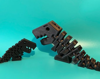 Flexi-Rex, 3D printed Articulated T-rex