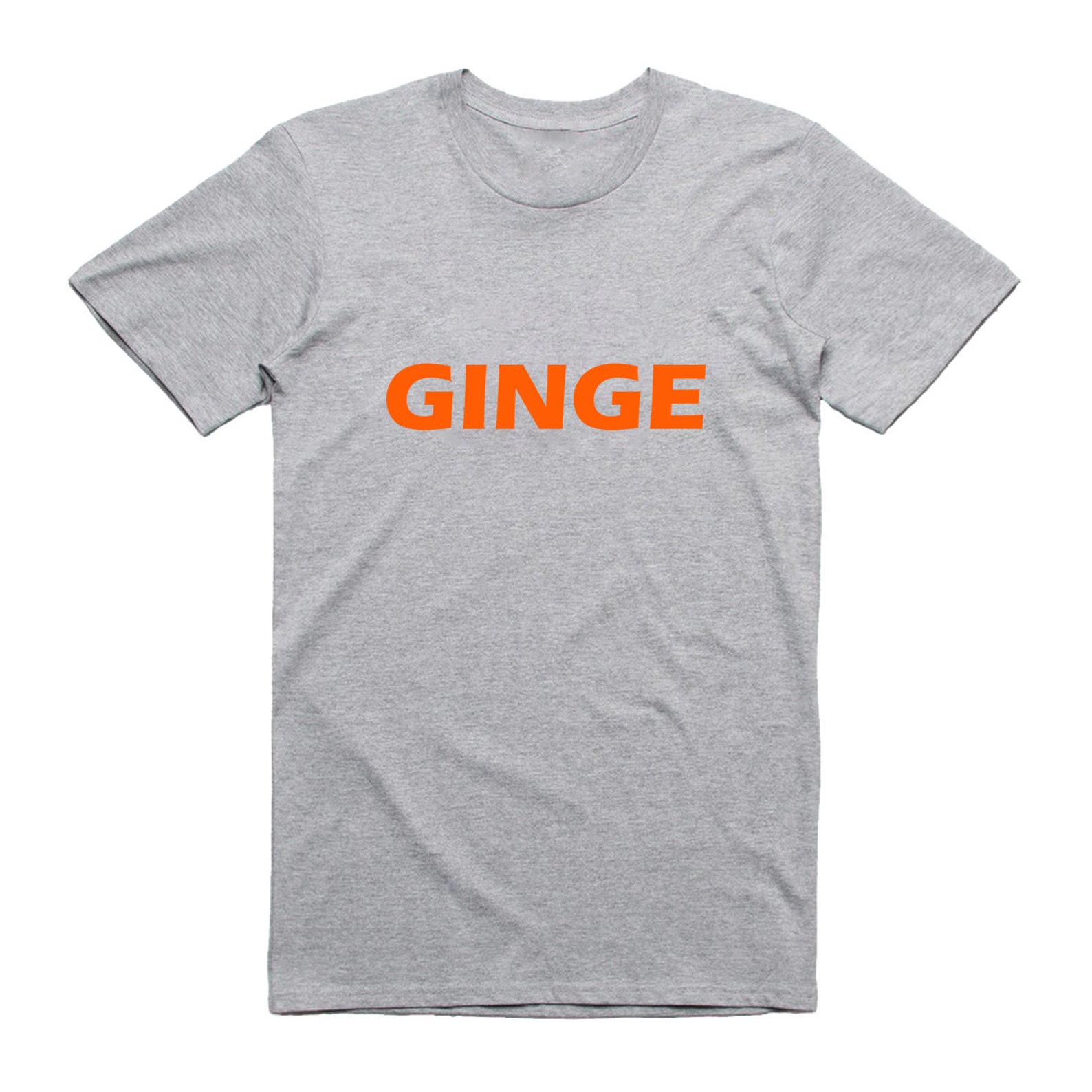 Ginge Funny Ginger TShirts Printed Apparel Etsy