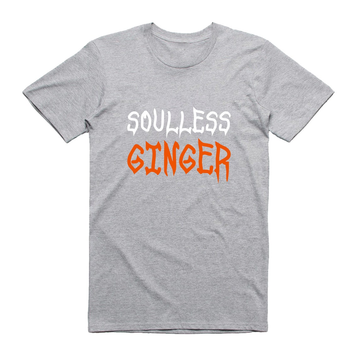 Soulless Ginger Lustige Ingwer TShirts Bedruckte Etsy