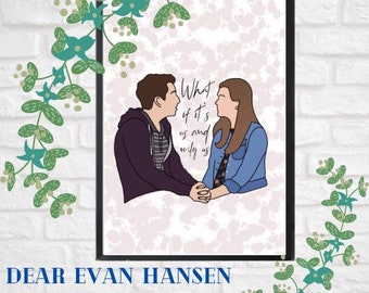 Printable - Dear Evan Hansen - Only Us - A4 Digital Art Print Sofortiger Download PDF & PNG