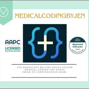 CPT Radiologie Notizen Abschnitt medizinische Kodierung Zertifizierung Rechnungsstellung Prüfungsnotizen Aapc CPC Ahima CCS Tipps Nachhilfe BESCHREIBUNG LESEN Wasserzeichen