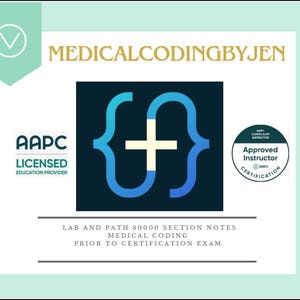 Lab und Pfad Abschnitt CPT Notizen Seiten mit Wasserzeichen Sofortiger Download Medizinische Kodierung Anfänger Hilfe Tipps Notizen CPC