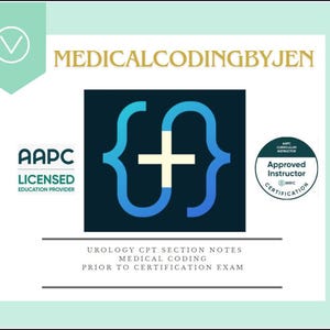 Urologie-Abschnitt CPT-Buch Seiten 394-417 Mit Wasserzeichen versehene Notizen CPC Coc Cic cpma ccs cca medizinische Kodierung Zertifizierungsprüfung