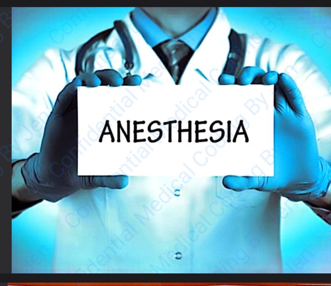 2023 Anesthesia CPT Section With Examples, AKA, and Notes 16 Pages