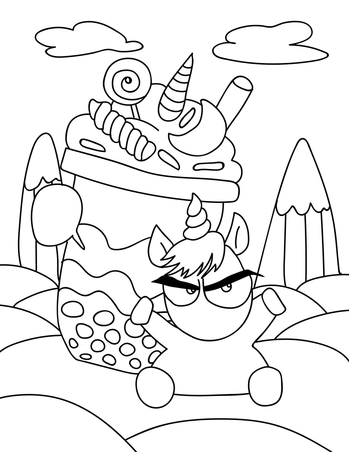 Livre de coloriage de licorne  Etsy