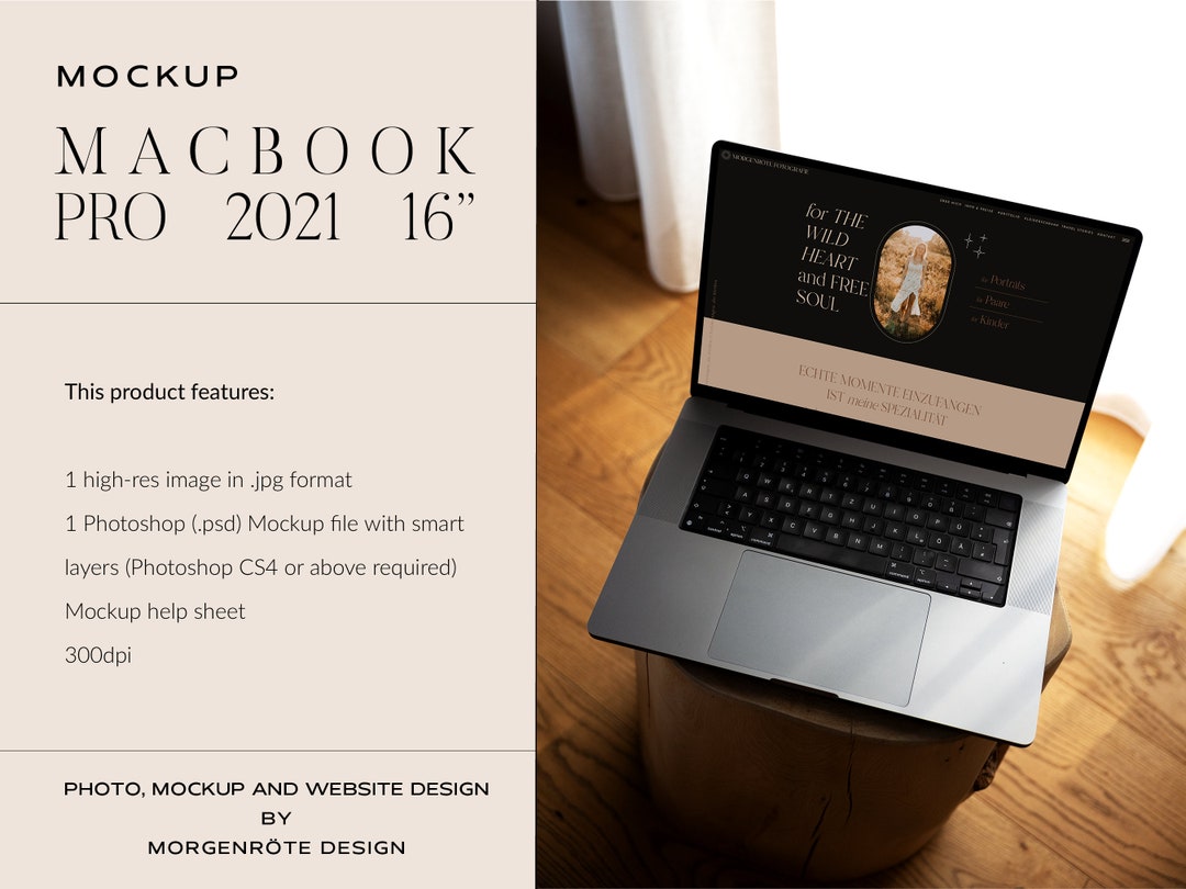 Mockup MacBook Pro 16 Inch Mockups for Businesses - Etsy