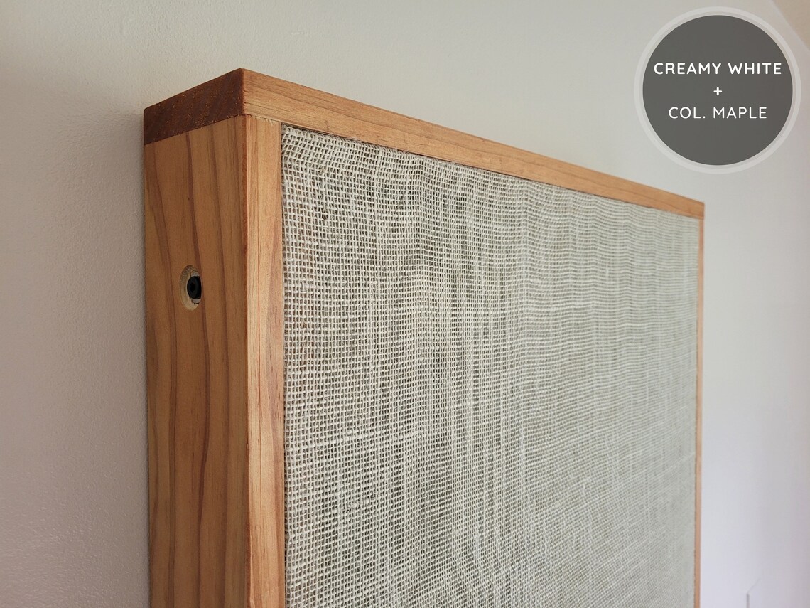 Vintage Style Framed Acoustic Panel 12 X 48 X Etsy