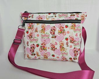 Bolso bandolera vintage de Tarta de Fresa: regalo de los años 80