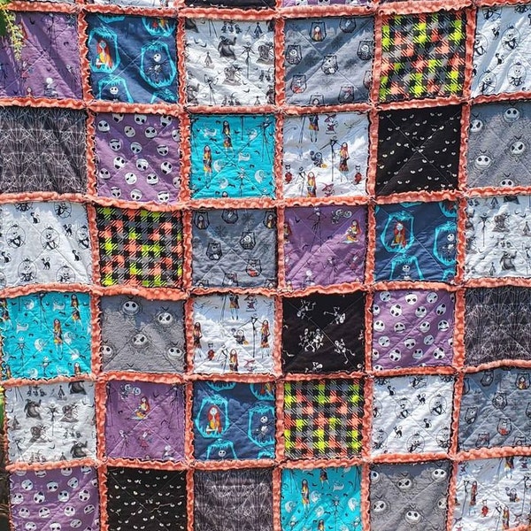 Minky Rag Quilt Etsy