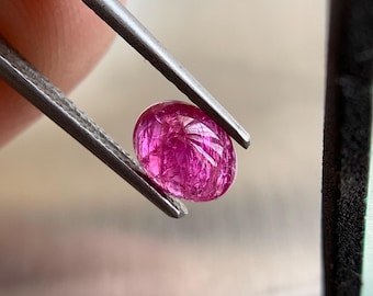 Oval Ruby Cabochon 1.08 Ct | Natural Unheated East African Ruby