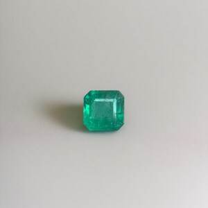 Natural Zambian Emerald Square Cut | 5.3x5.4x3.7 MM | Genuine Earth-Mined Gemstone