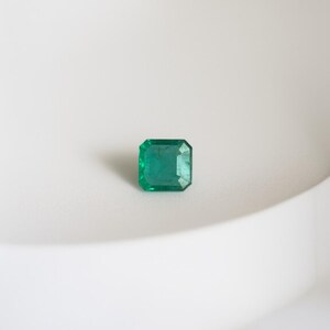 Zambian Emerald – Square Cut Elegant Green Gemstone for Jewelry