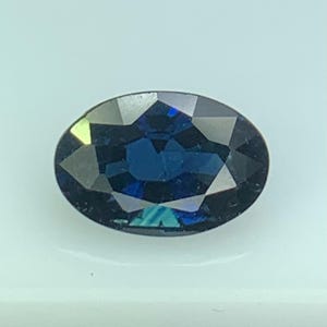 Delightful Natural Blue Sapphire/ Oval Shape/ Heated Sapphire/ Africa Sapphire/ Faceted Sapphire/ Precious Sapphire/ Loose Sapphire/ Gift