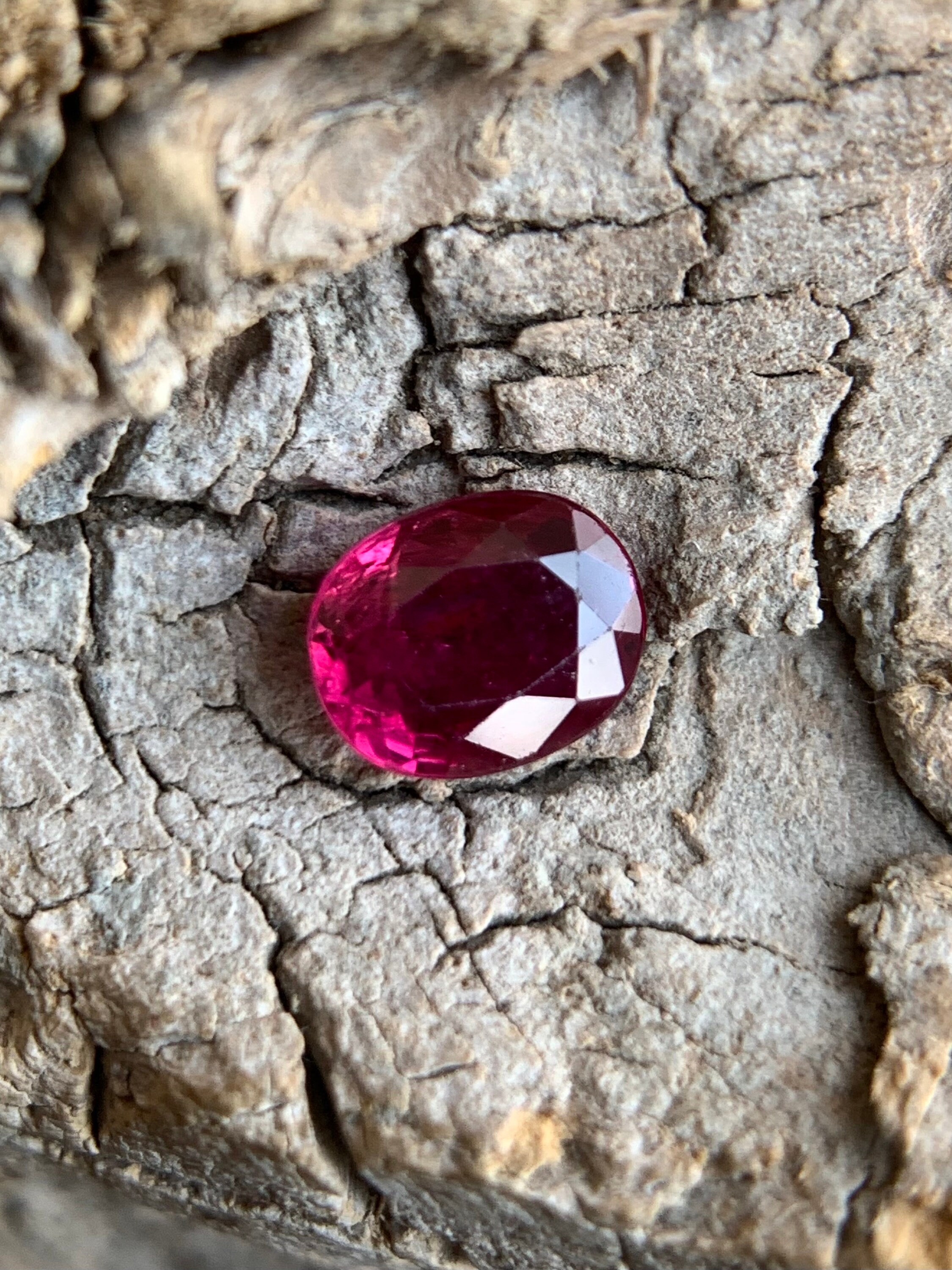 Natural African Ruby: 0.64 Carat Heated Cushion Cut Gemstone - Etsy