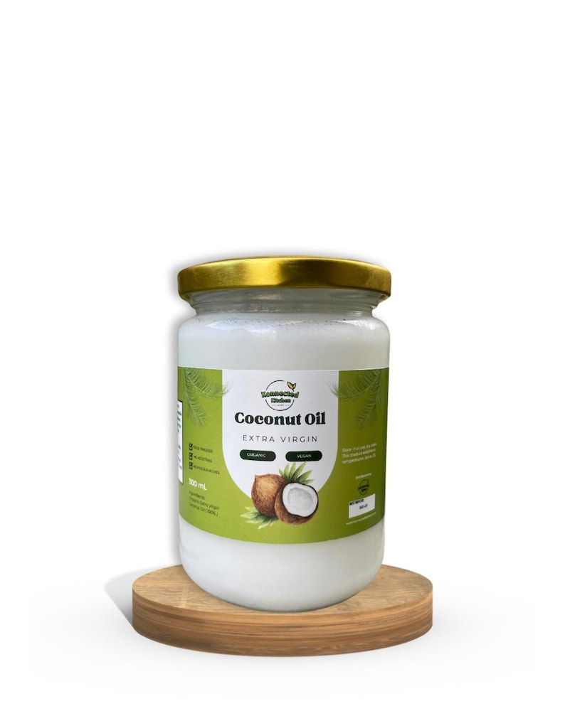 Cold pressed Extra Virgin Coconut Oil Healthy Cooking Oil Skin Care Hair Treatment Oil Pulling image 1