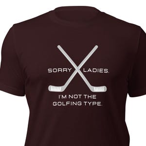 Happy Gilmore T-Shirt, &quot;Not The Golfing Type&quot;, Happy Gilmore, Movie Quote, Funny T-Shirt, Unisex Tee