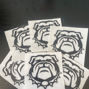 Bulldog decal