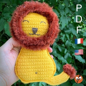 Ragdoll lion crochet pattern