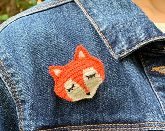 Fox brooch