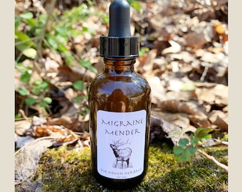 Supplément à base de plantes Migraine Mender : soulagement des maux de tête