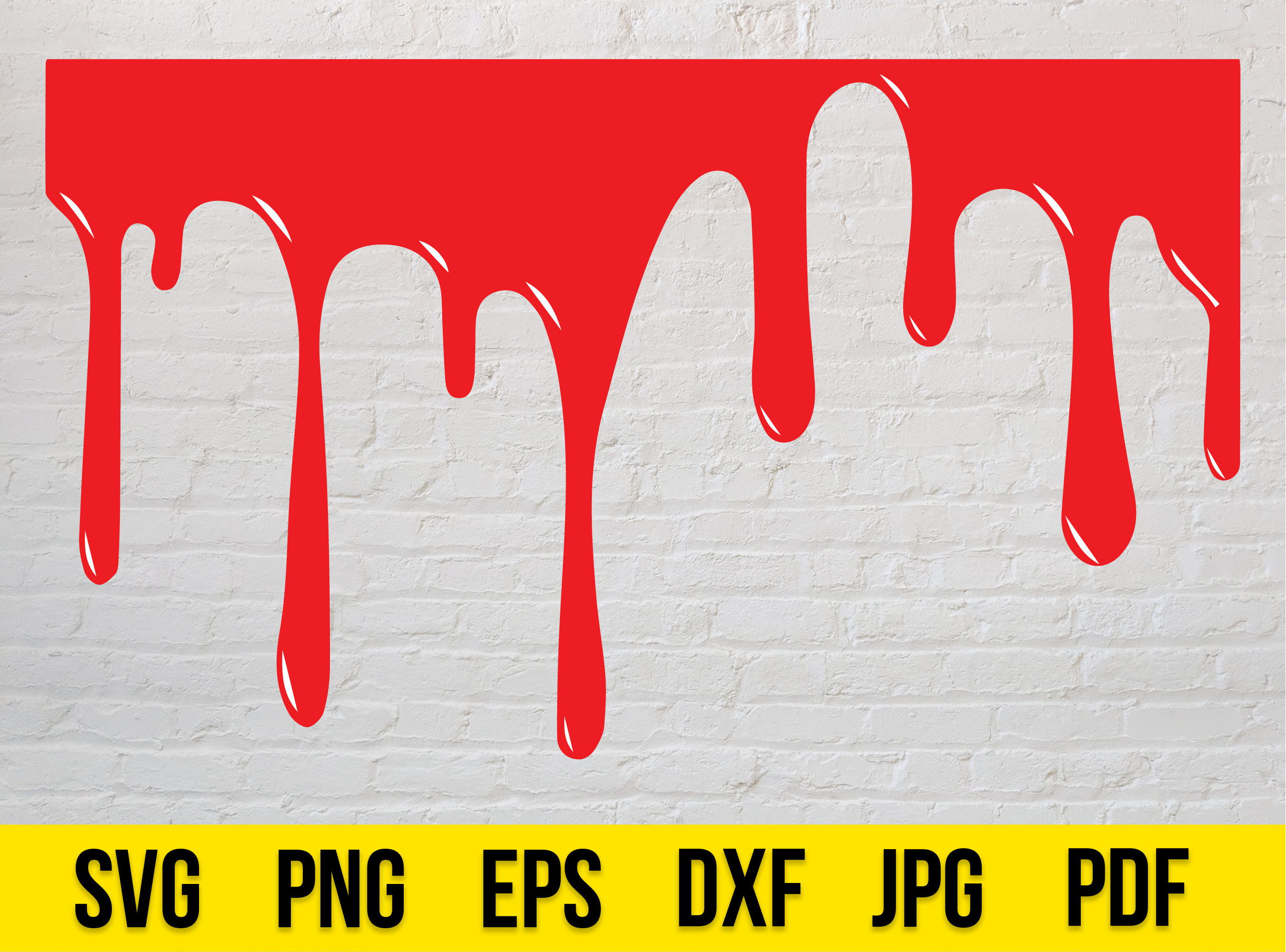 Blood Svg, Blood Drip Svg, Splatter Svg, Splat Svg, Drip Svg, Blood